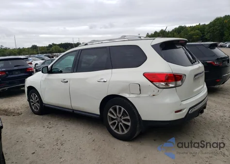 2014 Nissan Pathfinder S z USA, uszkodzony, nr VIN 5N1AR2MM4EC705596